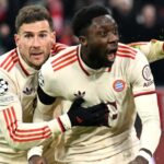 Last-gasp Alphonso Davies goal for Bayern Munich breaks Celtic hearts